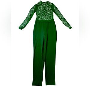 green full suit sise M